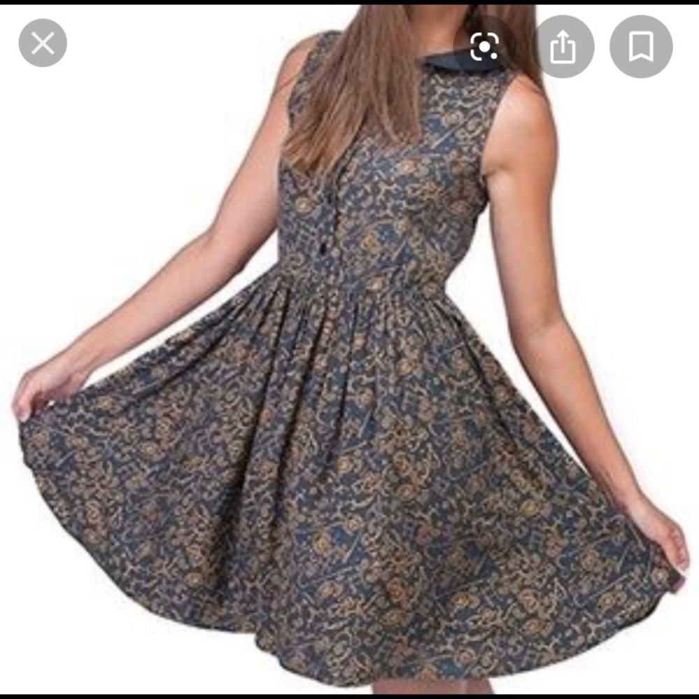 Fantastic beast collar dress hot topic dress